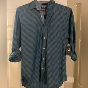 Brand new Nautica mens button down